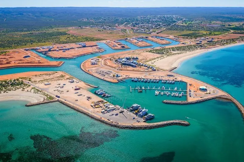 Exmouth Boat Harbour Upgrade Layout