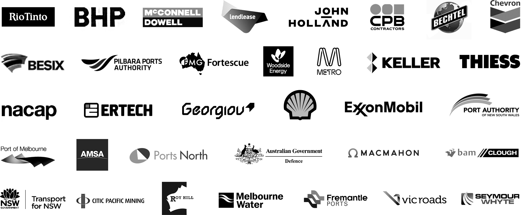 Austral Client Logos